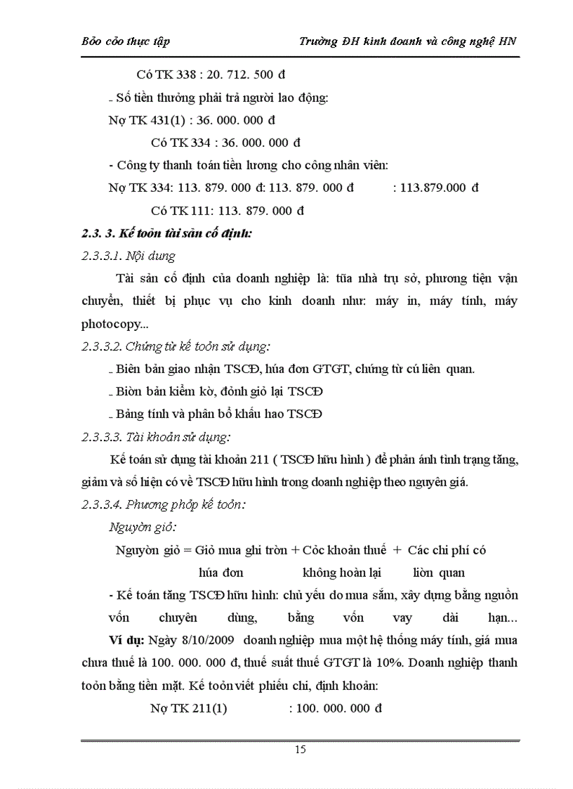 image for page Tình hình tổ chức bộ máy kế toán và công tác kế toán tại Công ty cổ phần du lịch và dịch vụ Hồng Gai chi nhánh Hà Nội