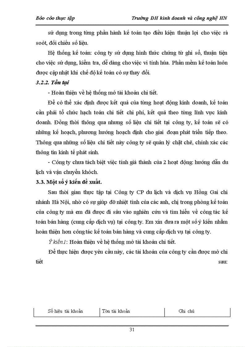 image for page Tình hình tổ chức bộ máy kế toán và công tác kế toán tại Công ty cổ phần du lịch và dịch vụ Hồng Gai chi nhánh Hà Nội