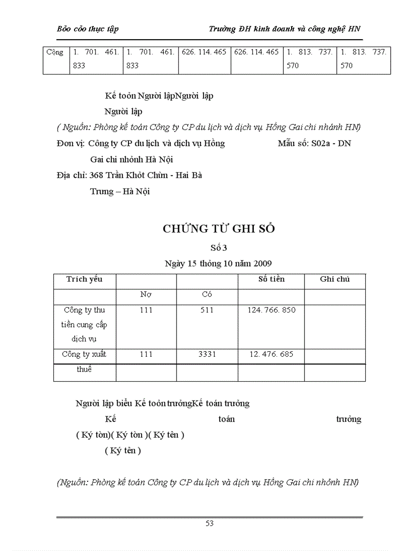 image for page Tình hình tổ chức bộ máy kế toán và công tác kế toán tại Công ty cổ phần du lịch và dịch vụ Hồng Gai chi nhánh Hà Nội