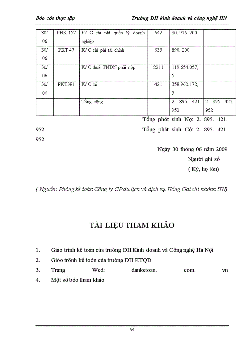 image for page Tình hình tổ chức bộ máy kế toán và công tác kế toán tại Công ty cổ phần du lịch và dịch vụ Hồng Gai chi nhánh Hà Nội
