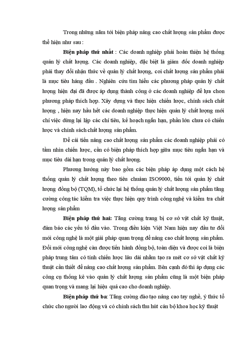 image for page Biện pháp nâng cao chất lượng sản phẩm trong quá trình hội nhập ở Công ty bánh kẹo Hải Hài