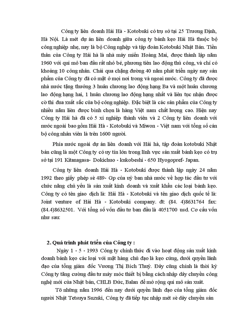 image for page Biện pháp nâng cao chất lượng sản phẩm trong quá trình hội nhập ở Công ty bánh kẹo Hải Hài