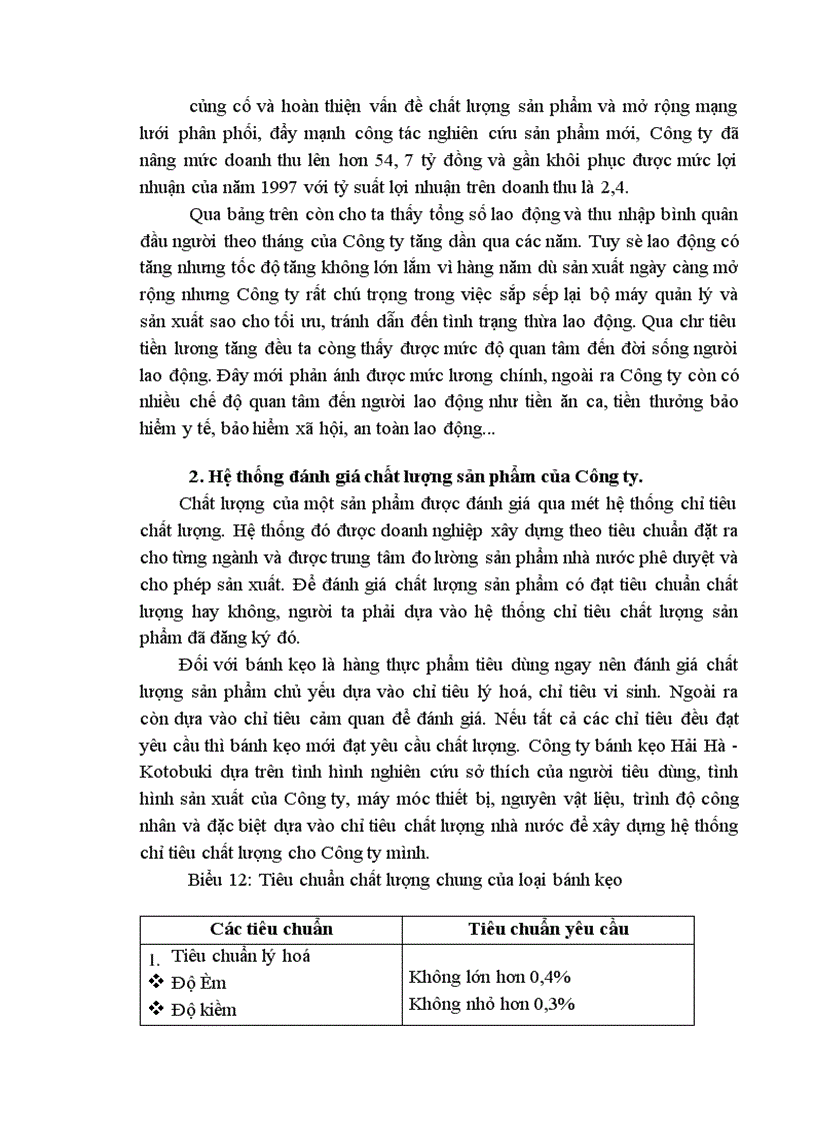 image for page Biện pháp nâng cao chất lượng sản phẩm trong quá trình hội nhập ở Công ty bánh kẹo Hải Hài