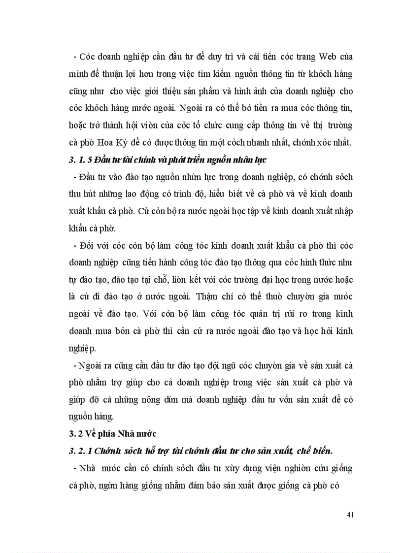 image for page Xuất khẩu cà phê của Việt Nam và tầm quan trọng của xuất khẩu cà phê sang thị trường Hoa Kỳ