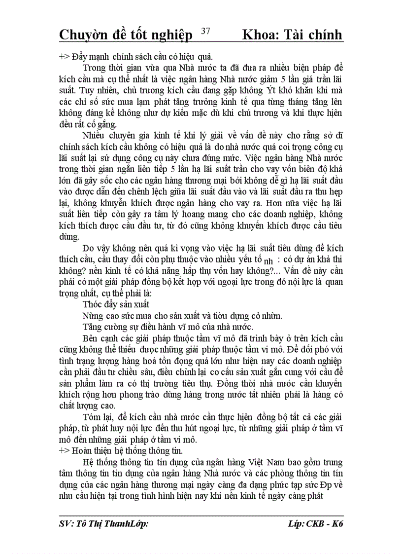 image for page Giải pháp nâng cao chất lượng hoạt động tín dụng ngắn hạn tại Sở giao dịch I - Ngân hàng đầu tư và phát triển Việt Nam.