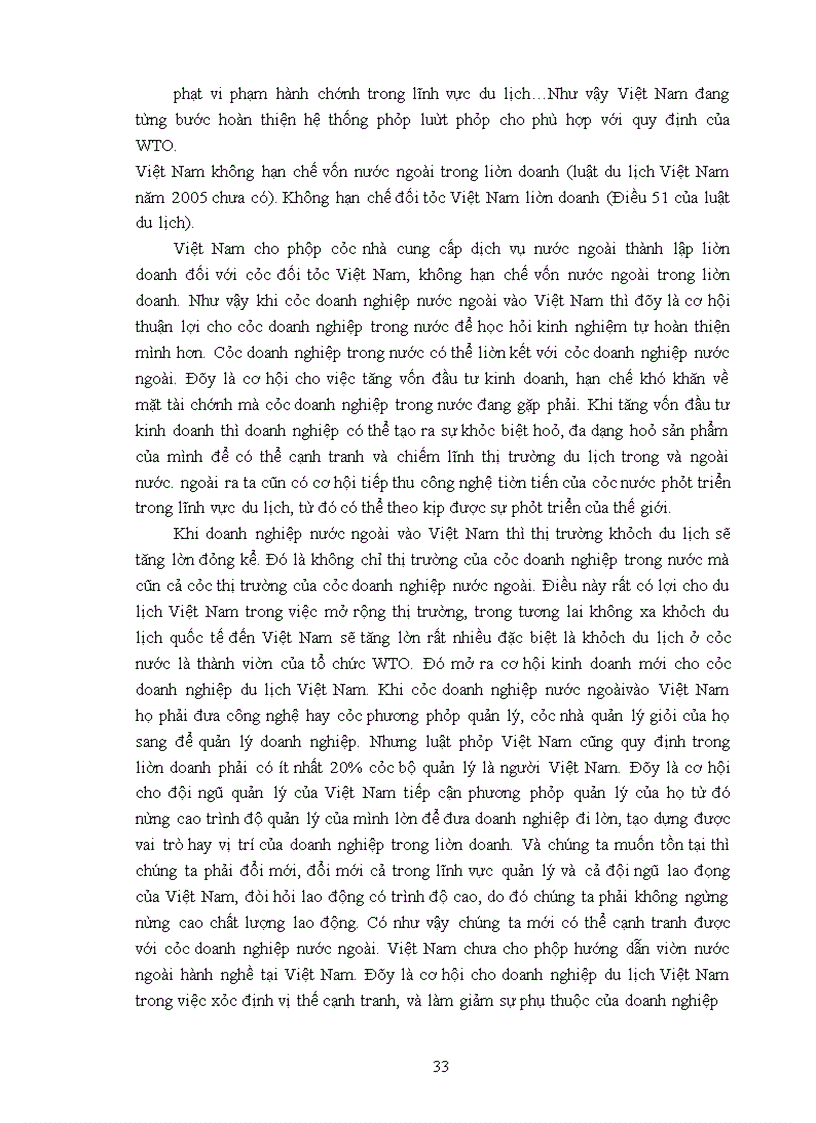 image for page Sự thay đổi của du lịch việt nam sau khi Việt Nam gia nhập WTO