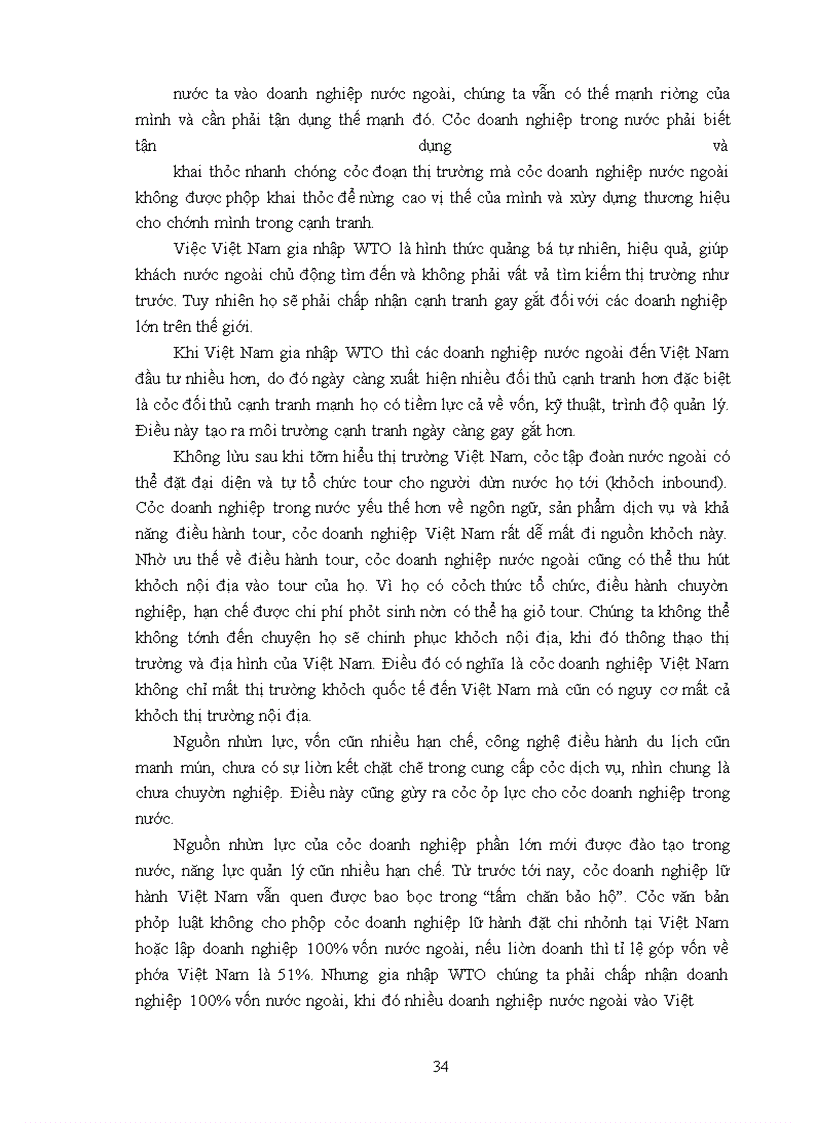 image for page Sự thay đổi của du lịch việt nam sau khi Việt Nam gia nhập WTO