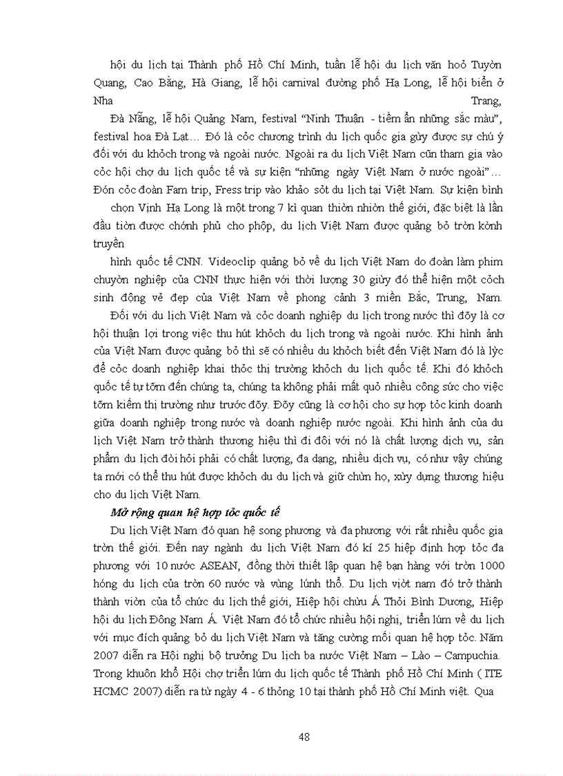 image for page Sự thay đổi của du lịch việt nam sau khi Việt Nam gia nhập WTO