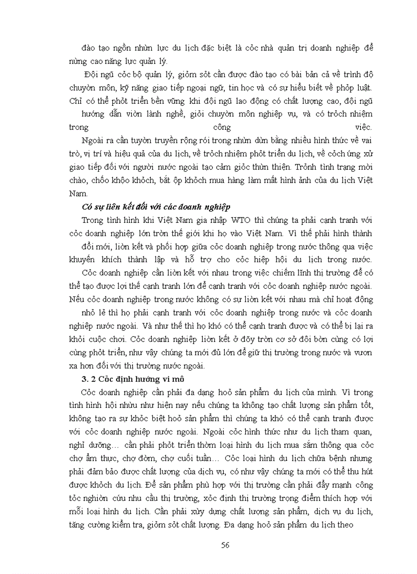 image for page Sự thay đổi của du lịch việt nam sau khi Việt Nam gia nhập WTO