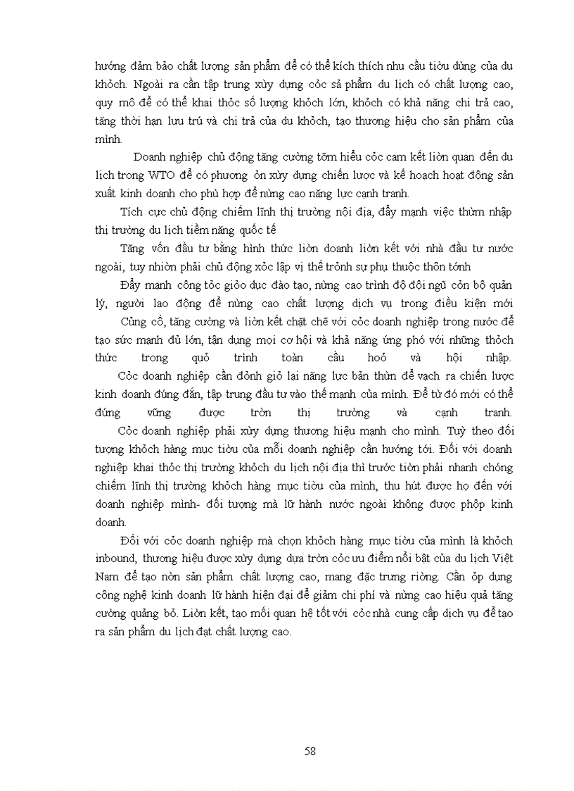 image for page Sự thay đổi của du lịch việt nam sau khi Việt Nam gia nhập WTO