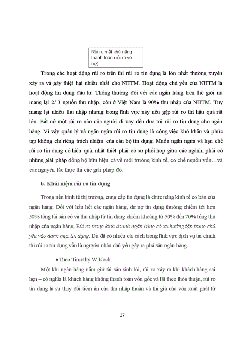 image for page Giải pháp phòng ngừa và hạn chế rủi ro tín dụng tại ngân hàng VPBANK-Lý Nam Đế