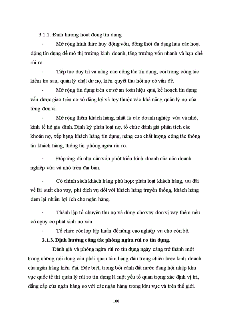 image for page Giải pháp phòng ngừa và hạn chế rủi ro tín dụng tại ngân hàng VPBANK-Lý Nam Đế