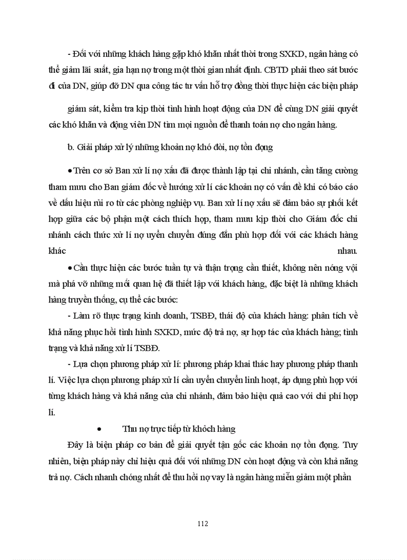 image for page Giải pháp phòng ngừa và hạn chế rủi ro tín dụng tại ngân hàng VPBANK-Lý Nam Đế