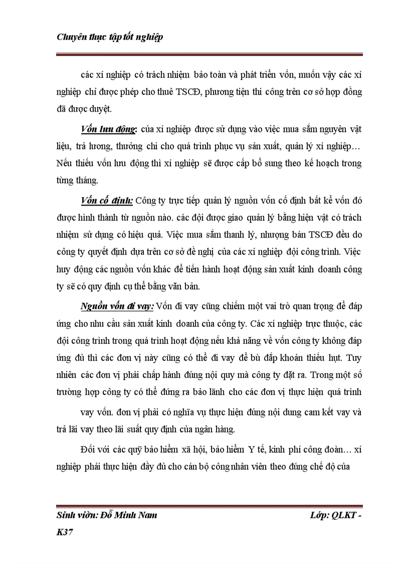 image for page Những điều kiện và giải pháp nhằm nâng cao hiệu quả quản lý sử dụng máy móc thiết bị tại công ty cổ phần và đầu tư xây dựng Việt Trung