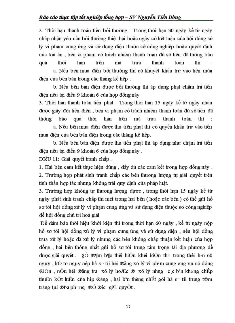 image for page Thực tập tốt nghiệp tổng hợp tại công ty điện lực Hà Tây