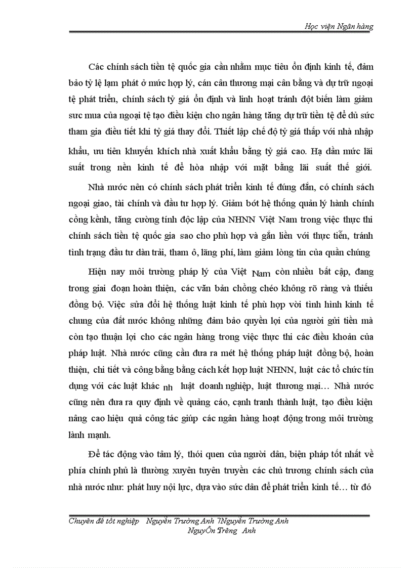 image for page Nâng cao chất lượng hoạt động huy động vốn ở Ngân hàng No & PTNT Sóc Sơn. Thực trạng và giải pháp