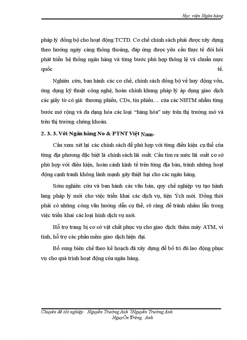image for page Nâng cao chất lượng hoạt động huy động vốn ở Ngân hàng No & PTNT Sóc Sơn. Thực trạng và giải pháp