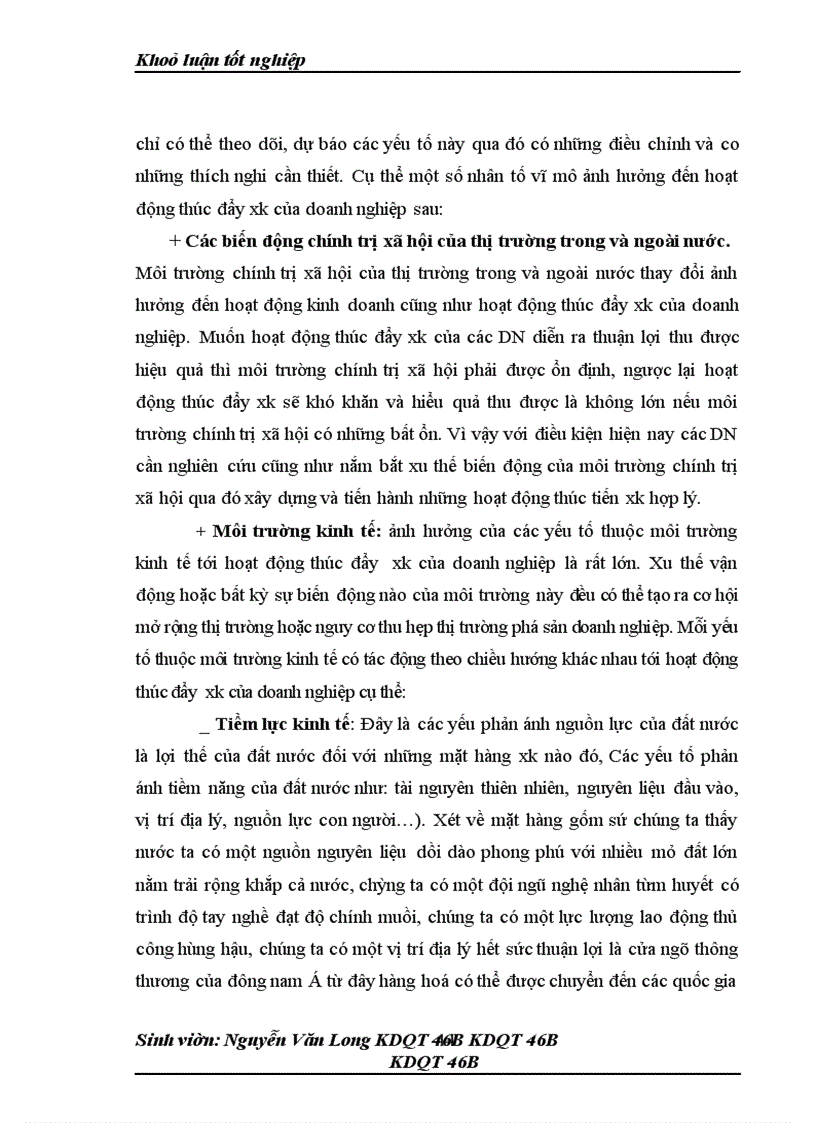 image for page Thực trạng về hoạt động thúc đẩy XK của công ty TNHH gốm sứ Bát Tràng phomex sang thị trường EU