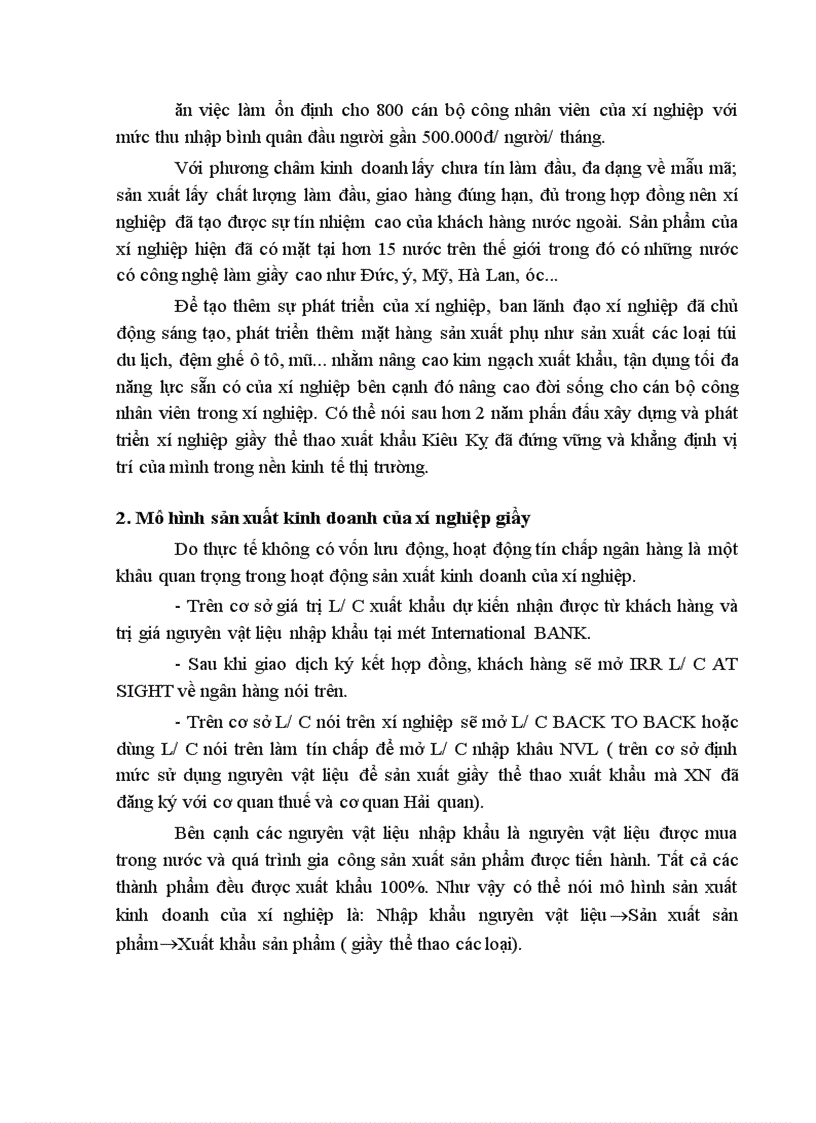 image for page Hoàn thiện tổ chức công tác kế toán Nguyên vật liệu tại Xí nghiệp Giầy thể thao xuất khẩu Kiêu Kỵ - Gia Lâm