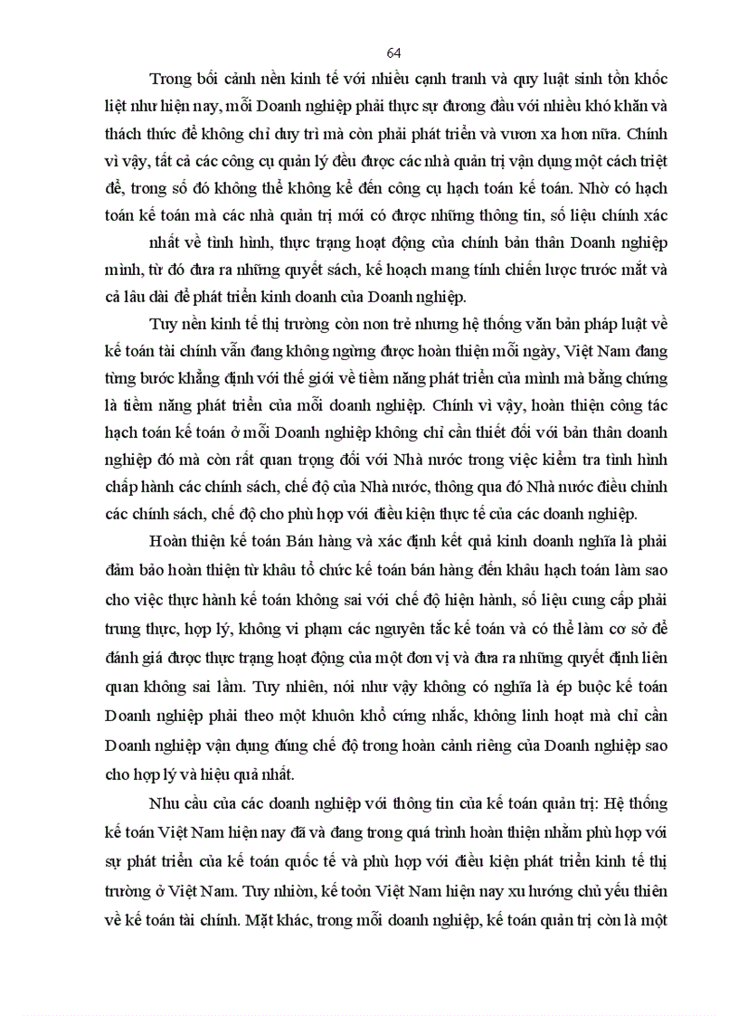 image for page Hoàn thiện kế toán bán hàng và xác định kết quả bán hàng tại công ty cổ phần Việt Thương