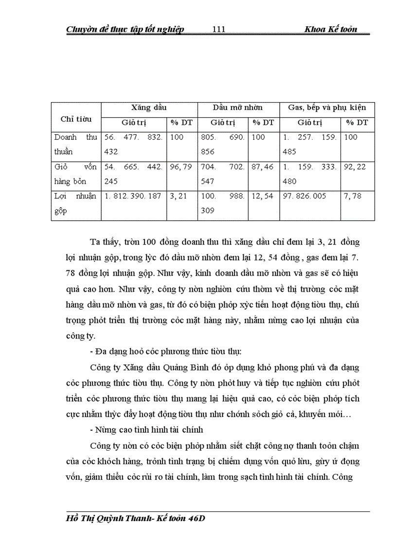 image for page Hoàn thiện kế toán tiêu thụ và xác định kết quả tiêu thụ hàng hoá tại Công ty Xăng dầu Quảng Bình
