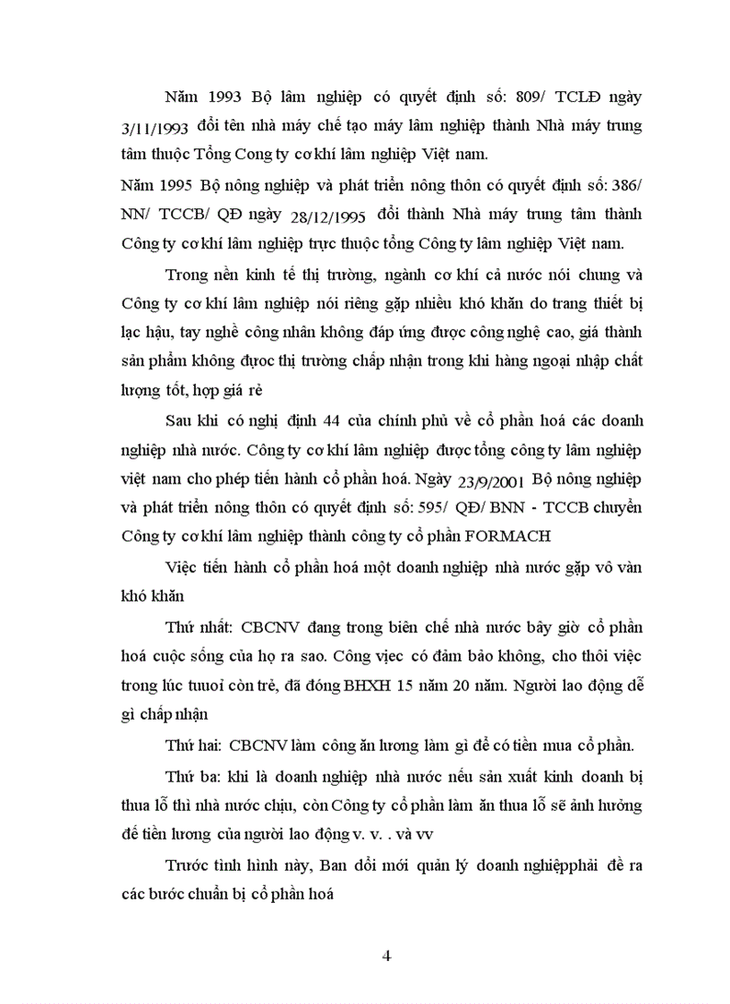 image for page Tổ chức công tác nguyên vật liệu và phân tích tình hình quản lý, sử dụng nguyên vật liệu tại Công ty cổ phần FORMACH