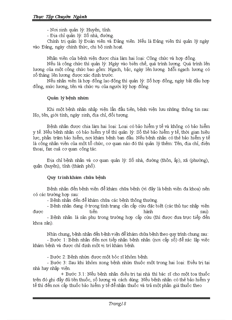 image for page Ứng dụng việc quản lý bằng tin học vào trong việc quản lý bệnh nhân và nhân viên của bệnh viện đa khoa tỉnh Khánh Hoà