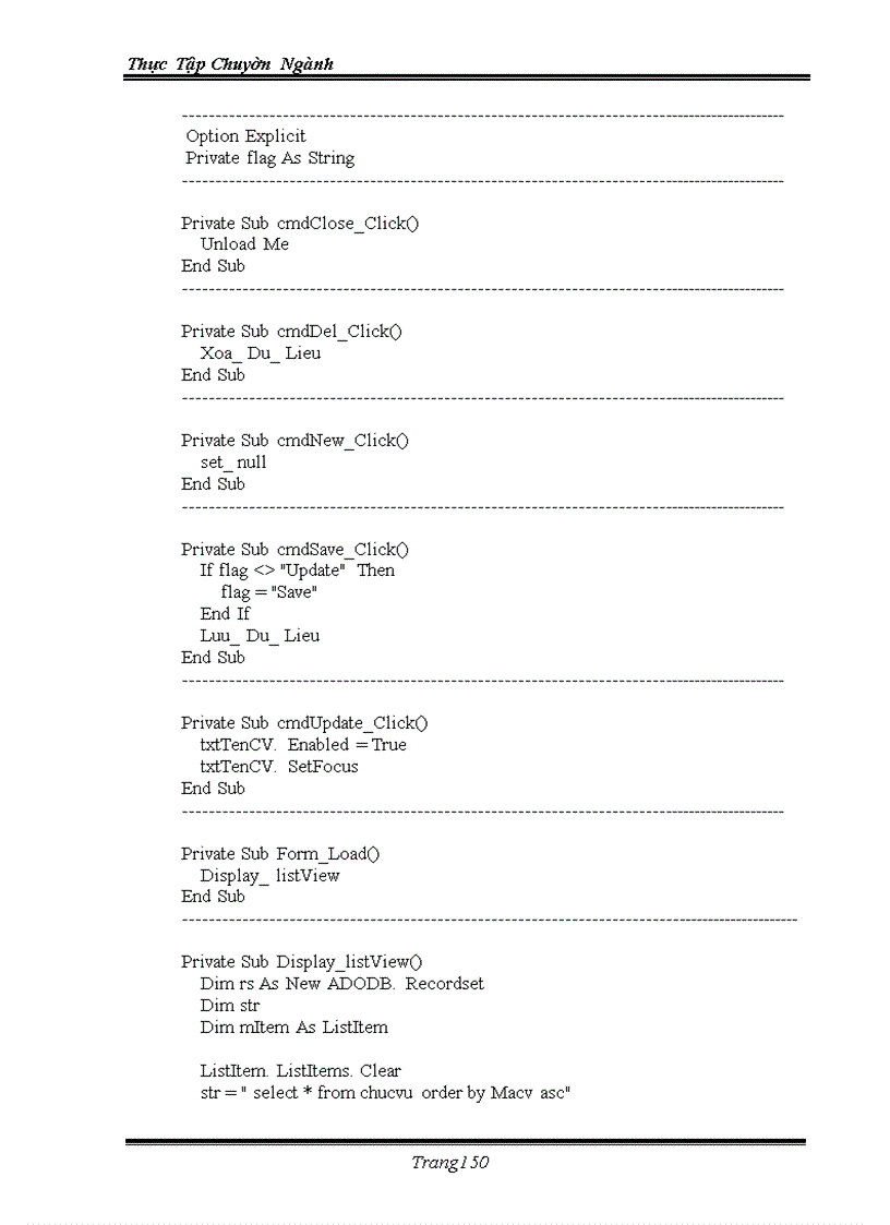 image for page Ứng dụng việc quản lý bằng tin học vào trong việc quản lý bệnh nhân và nhân viên của bệnh viện đa khoa tỉnh Khánh Hoà