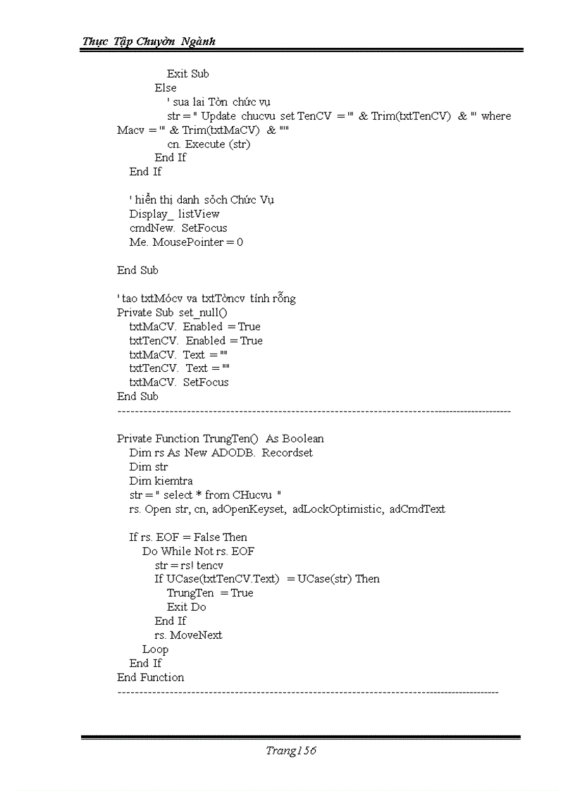 image for page Ứng dụng việc quản lý bằng tin học vào trong việc quản lý bệnh nhân và nhân viên của bệnh viện đa khoa tỉnh Khánh Hoà