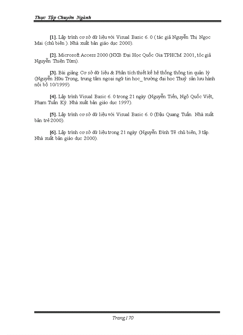 image for page Ứng dụng việc quản lý bằng tin học vào trong việc quản lý bệnh nhân và nhân viên của bệnh viện đa khoa tỉnh Khánh Hoà