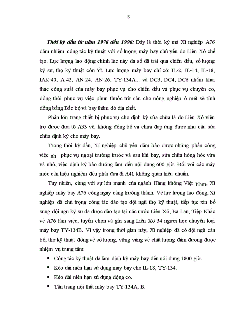image for page Hoàn thiện kế toán nguyên vật liệu với việc nâng cao hiệu quả quản lý nguyên vật liệu tại Xí nghiệp sửa chữa và bảo dưỡng máy bay A76