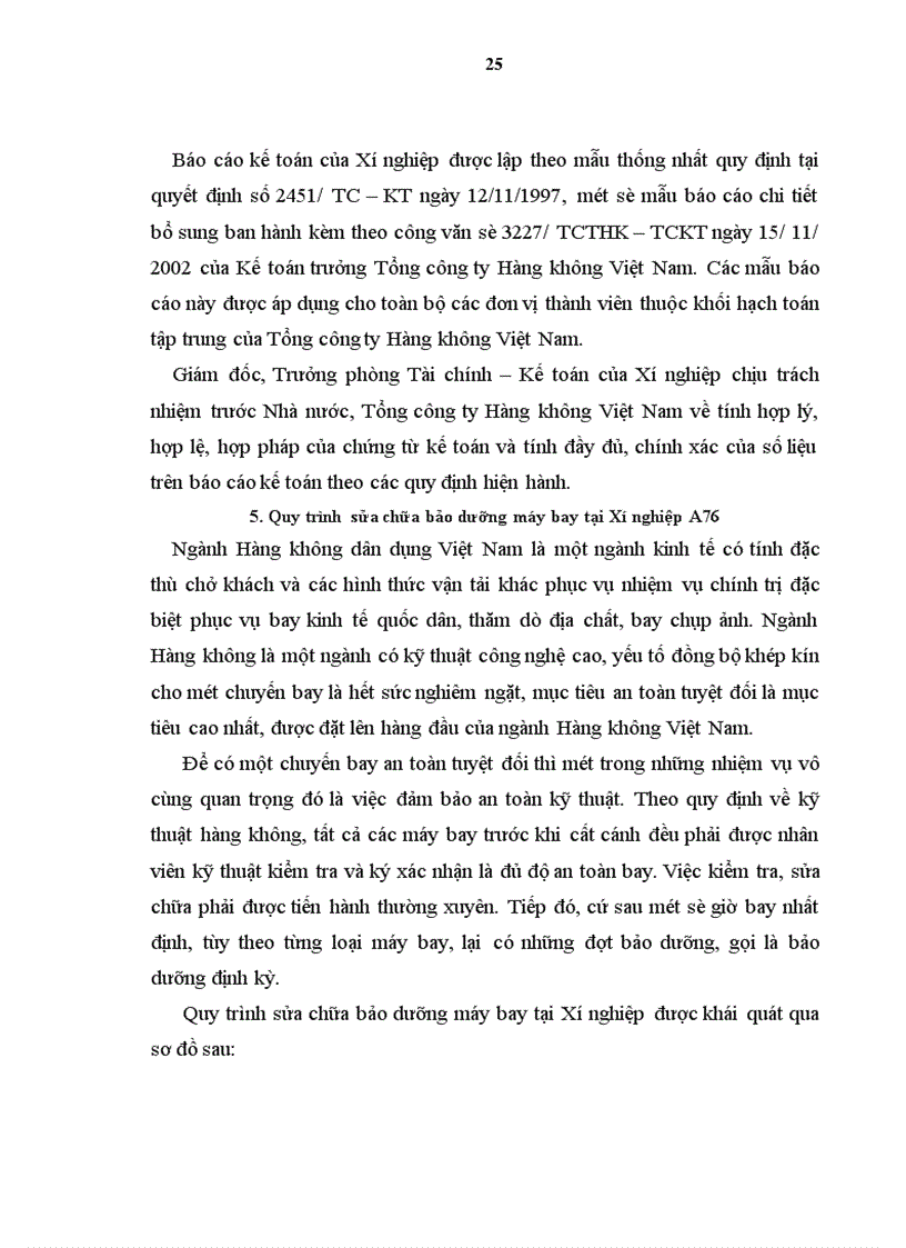 image for page Hoàn thiện kế toán nguyên vật liệu với việc nâng cao hiệu quả quản lý nguyên vật liệu tại Xí nghiệp sửa chữa và bảo dưỡng máy bay A76