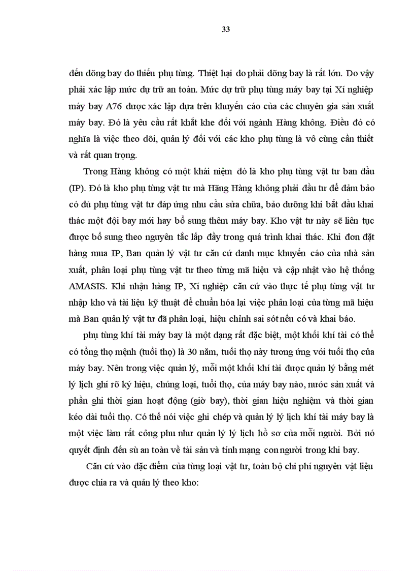image for page Hoàn thiện kế toán nguyên vật liệu với việc nâng cao hiệu quả quản lý nguyên vật liệu tại Xí nghiệp sửa chữa và bảo dưỡng máy bay A76
