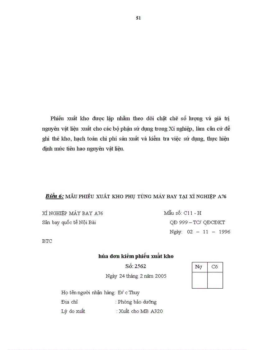 image for page Hoàn thiện kế toán nguyên vật liệu với việc nâng cao hiệu quả quản lý nguyên vật liệu tại Xí nghiệp sửa chữa và bảo dưỡng máy bay A76
