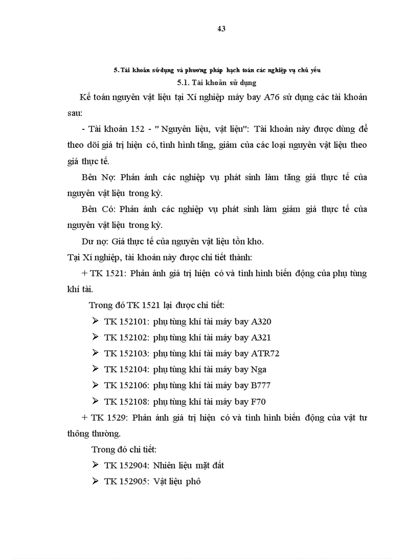 image for page Hoàn thiện kế toán nguyên vật liệu với việc nâng cao hiệu quả quản lý nguyên vật liệu tại Xí nghiệp sửa chữa và bảo dưỡng máy bay A76