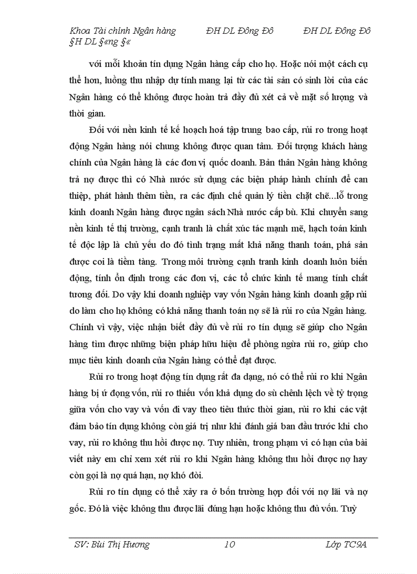 image for page Giải pháp phòng ngừa, hạn chế rủi ro trong hoạt động tín dụng tại Chi nhánh Ngân hàng Nông nghiệp và Phát triển nông thôn Láng Hạ