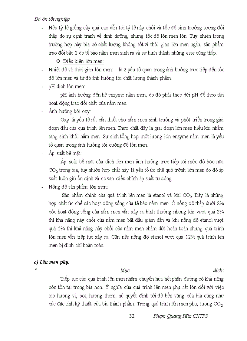 image for page Thiết kế mẫu nhà máy bia năng suất 10 triệu lít/năm độ đường sau lên men là 12Bx sử dụng 10% nguyên liệu gạo thay thế