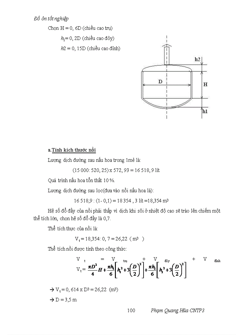 image for page Thiết kế mẫu nhà máy bia năng suất 10 triệu lít/năm độ đường sau lên men là 12Bx sử dụng 10% nguyên liệu gạo thay thế