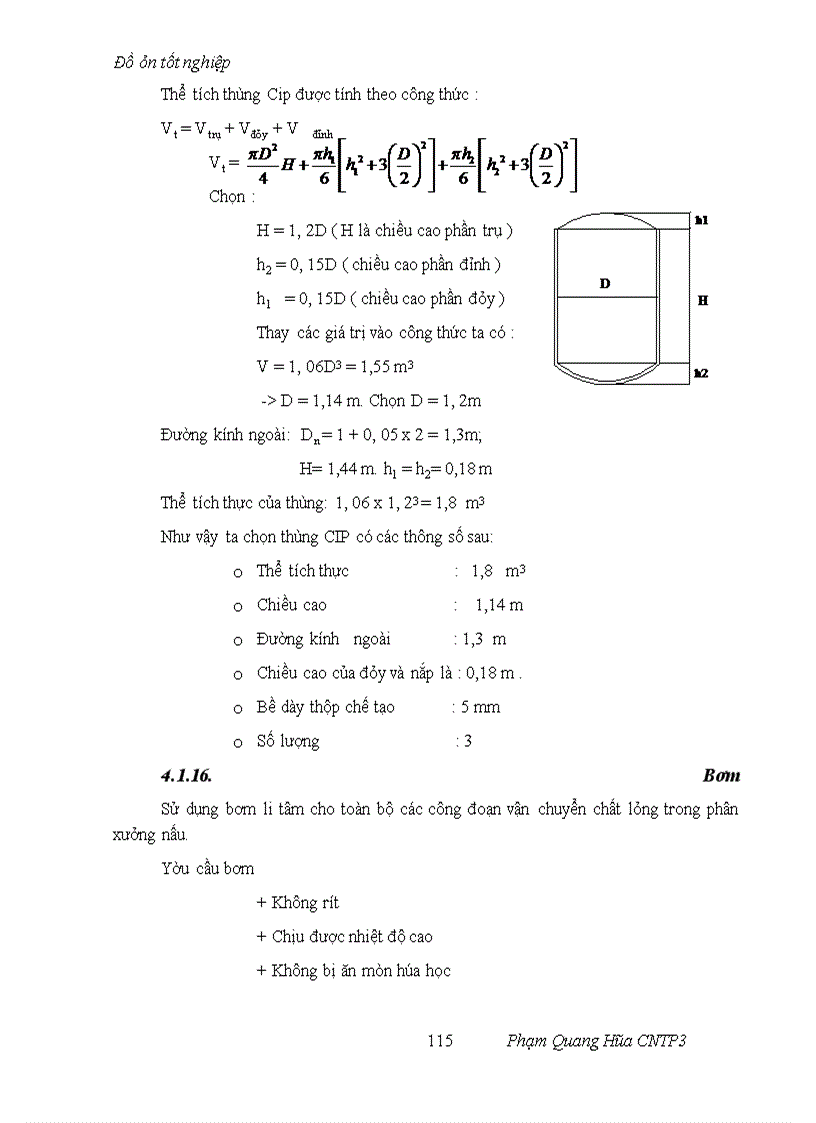 image for page Thiết kế mẫu nhà máy bia năng suất 10 triệu lít/năm độ đường sau lên men là 12Bx sử dụng 10% nguyên liệu gạo thay thế