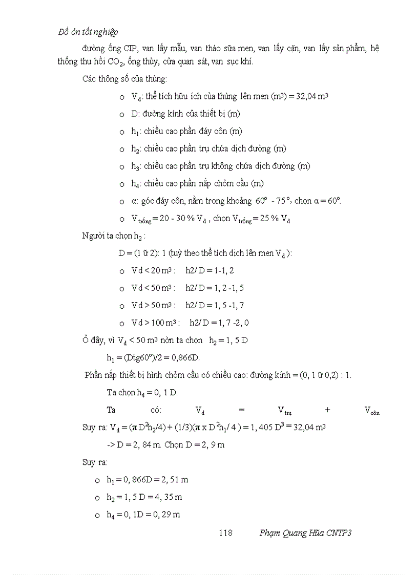 image for page Thiết kế mẫu nhà máy bia năng suất 10 triệu lít/năm độ đường sau lên men là 12Bx sử dụng 10% nguyên liệu gạo thay thế
