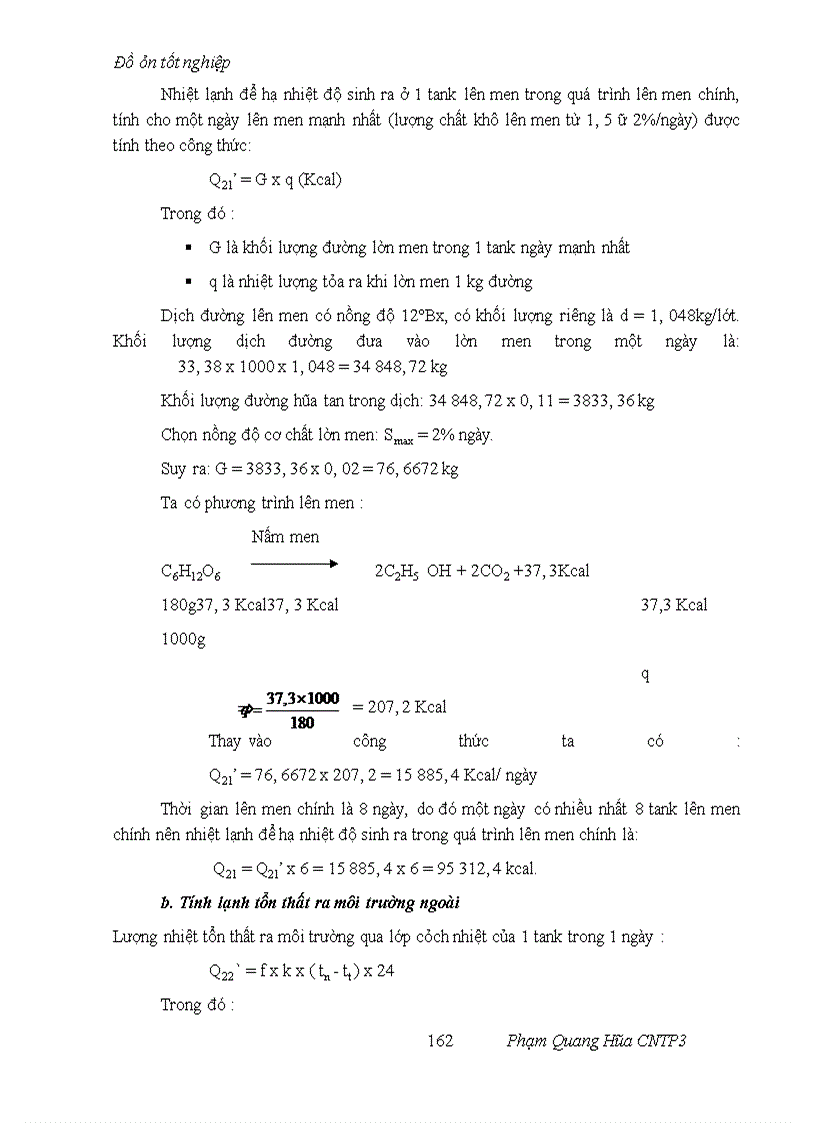 image for page Thiết kế mẫu nhà máy bia năng suất 10 triệu lít/năm độ đường sau lên men là 12Bx sử dụng 10% nguyên liệu gạo thay thế