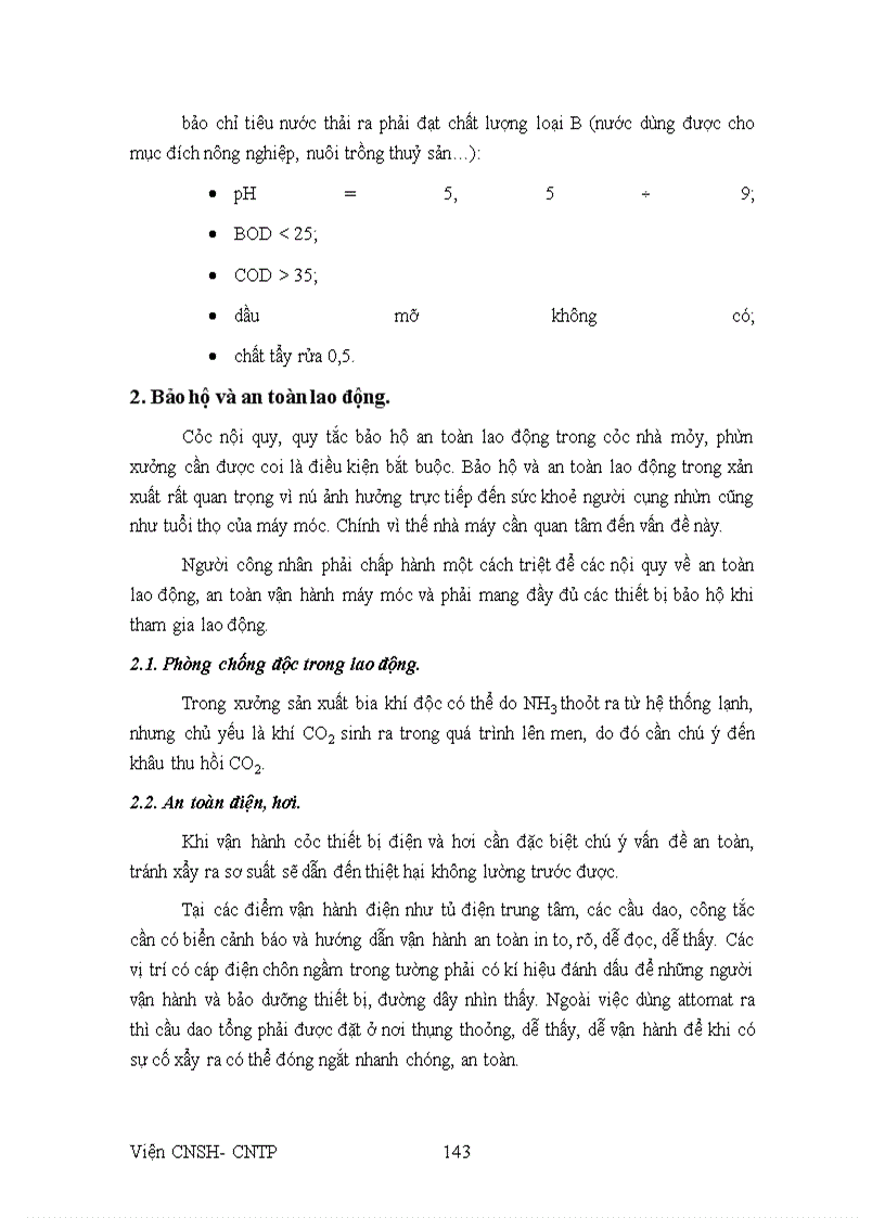 image for page Thiết kế mẫu nhà máy bia năng suất 10 triệu lít/năm độ đường sau lên men là 12Bx sử dụng 10% nguyên liệu gạo thay thế