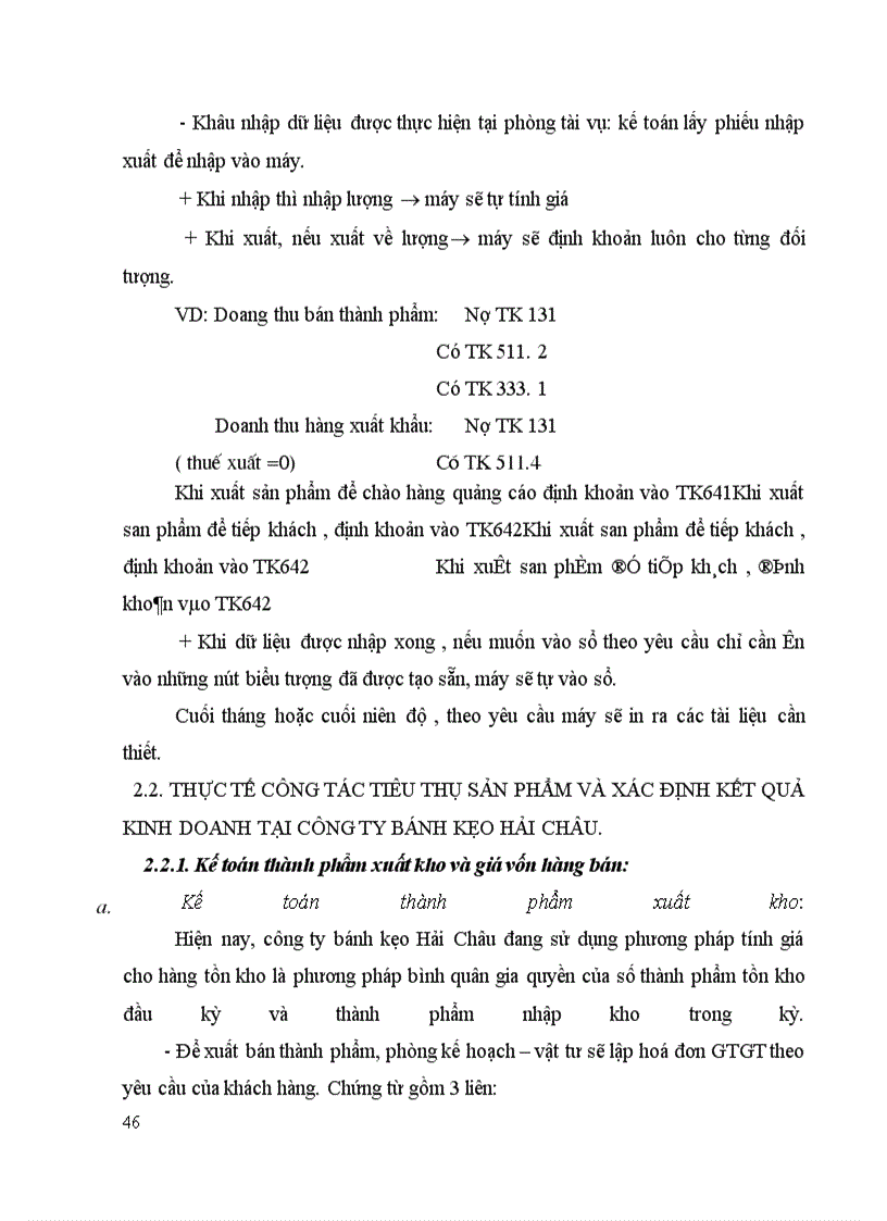 image for page Lý luận chung về hạch toán kế toán tiêu thụ thành phẩm và xác định kết quả kinh doanh trong doanh nghiệp sản xuất