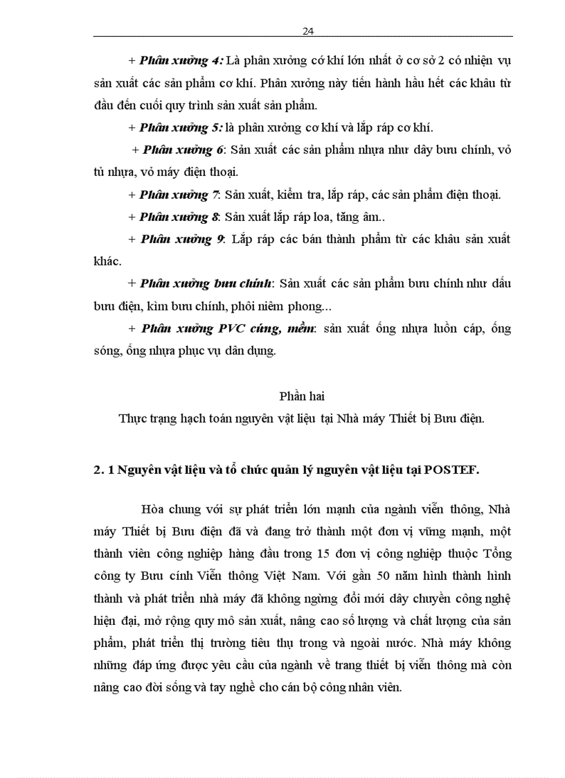 image for page Hoàn thiện công tác kế toán nguyên vật liệu tại Nhà máy Thiết bị Bưu điện