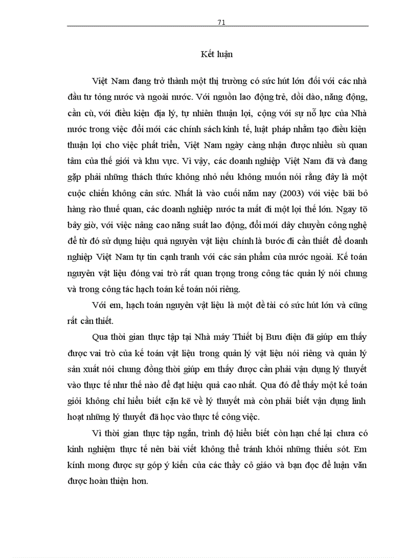 image for page Hoàn thiện công tác kế toán nguyên vật liệu tại Nhà máy Thiết bị Bưu điện