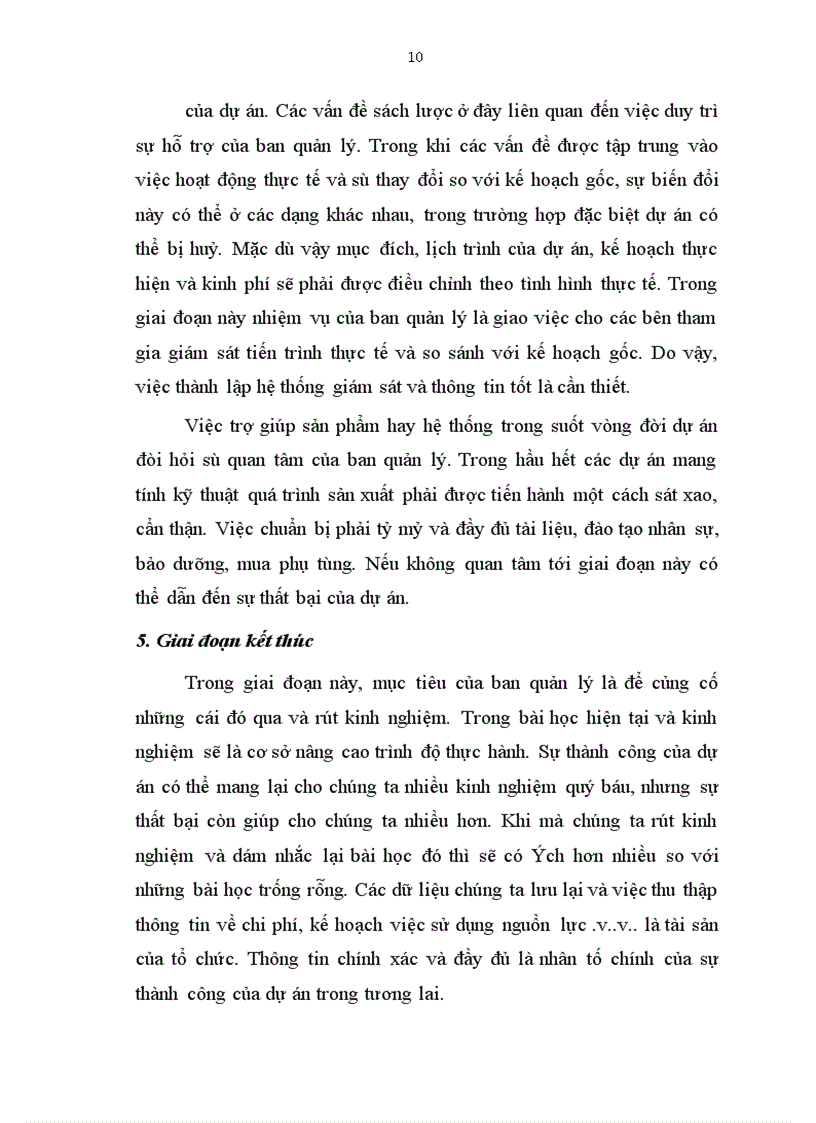 image for page Quản lý dự án