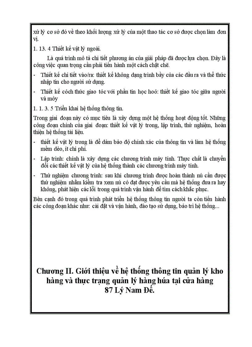 image for page Xây dựng hệ thống quản lý hàng hóa tồn kho tại cửa hàng máy tính số 87 Phố Lý Nam Đế