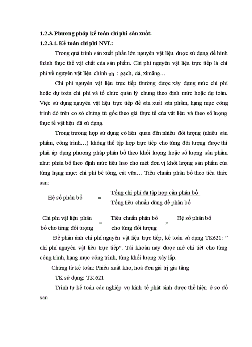 image for page Kế toán tập hợp chi phí sản xuất và tính giá thành sản phẩm xây lắp tại công ty cổ phần xây dựng số 1 Hải Dương