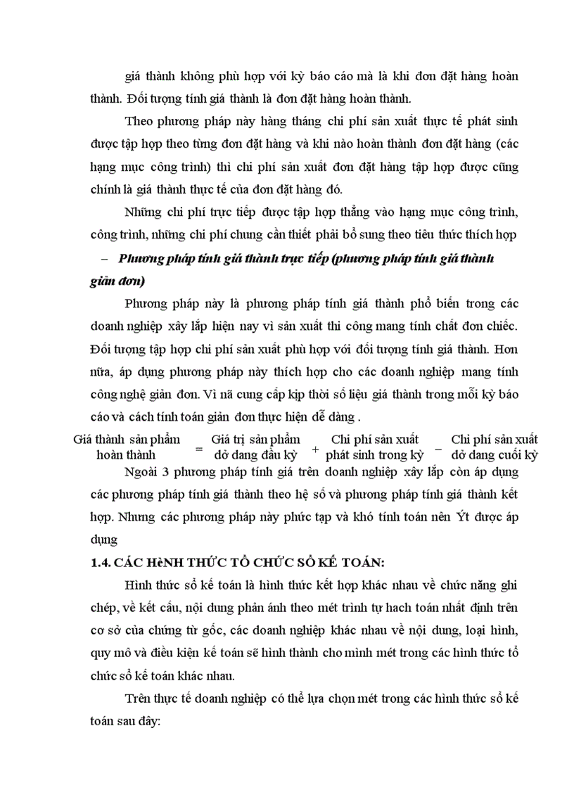 image for page Kế toán tập hợp chi phí sản xuất và tính giá thành sản phẩm xây lắp tại công ty cổ phần xây dựng số 1 Hải Dương