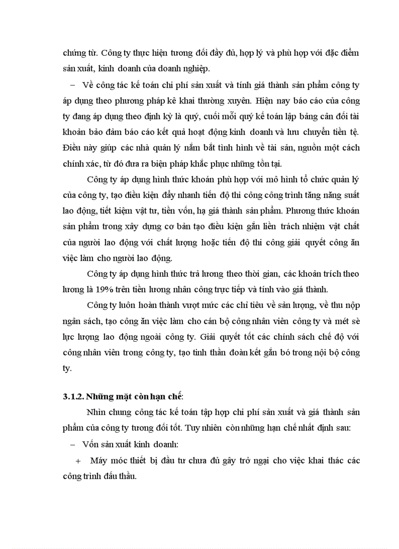 image for page Kế toán tập hợp chi phí sản xuất và tính giá thành sản phẩm xây lắp tại công ty cổ phần xây dựng số 1 Hải Dương